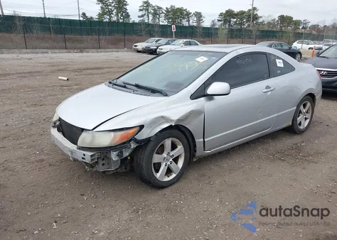 2006 Honda Civic Ex from USA, damaged, VIN 2HGFG12836H558512